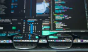 "computer screens displaying various types of data"